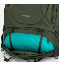 Pánský extra odolný outdoorový batoh KESTREL 48 OSPREY black