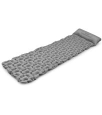 Nafukovací matrace s polštářkem - šedá AIR BED PILLOW BIG Spokey 